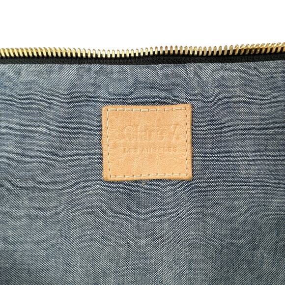 CLARE V. Oversized Laptop Clutch in Leopard - Picture 5 of 14